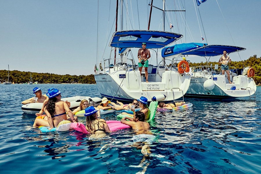 croatia yacht parties